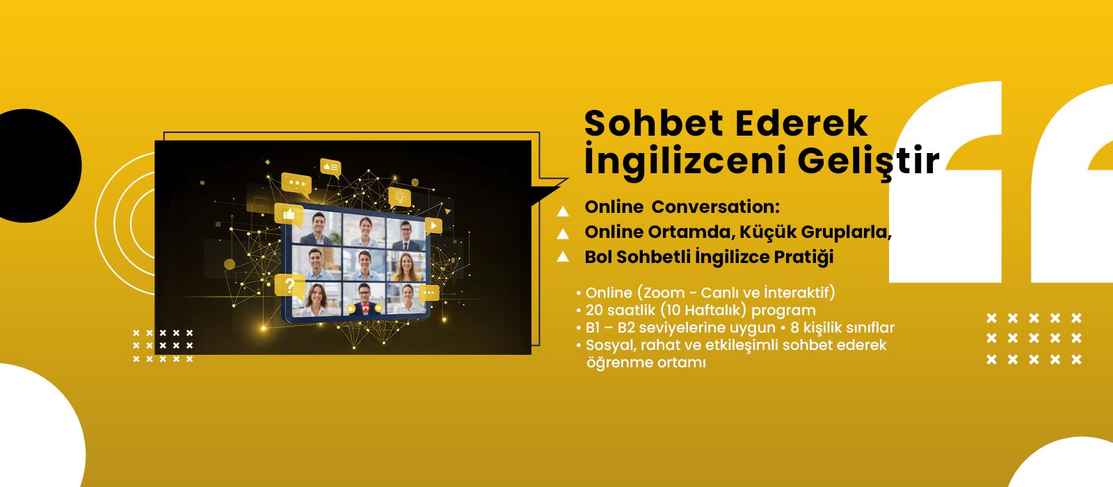 YOUR ENGLISH,
YOUR FUTURE.